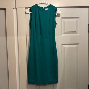 Calvin Klein Teal Midi Dress